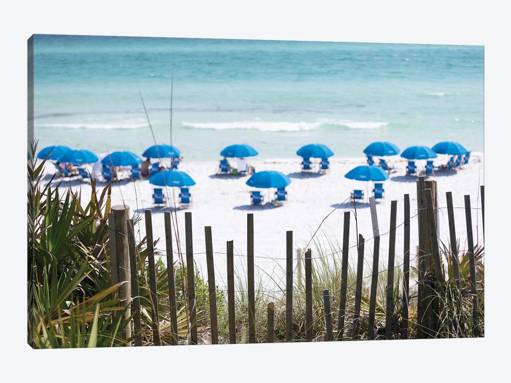 Seaside Beach Florida by Ann Hudec 1-piece Canvas Art