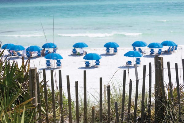 Ann Hudec: Seaside Beach Florida by Ann Hudec