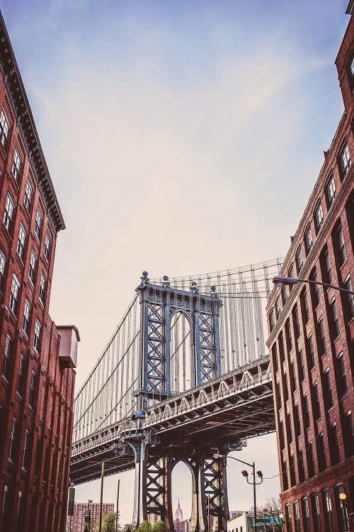Dumbo Manhattan Bridge by Ann Hudec wall art