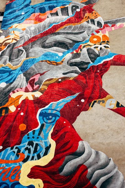 Ann Hudec: Statue Of Liberty NYC by Ann Hudec