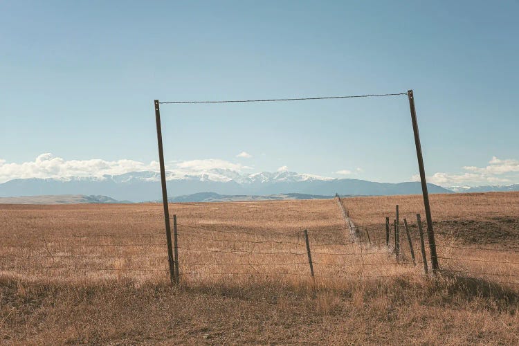 Montana Backroads II by Ann Hudec wall art