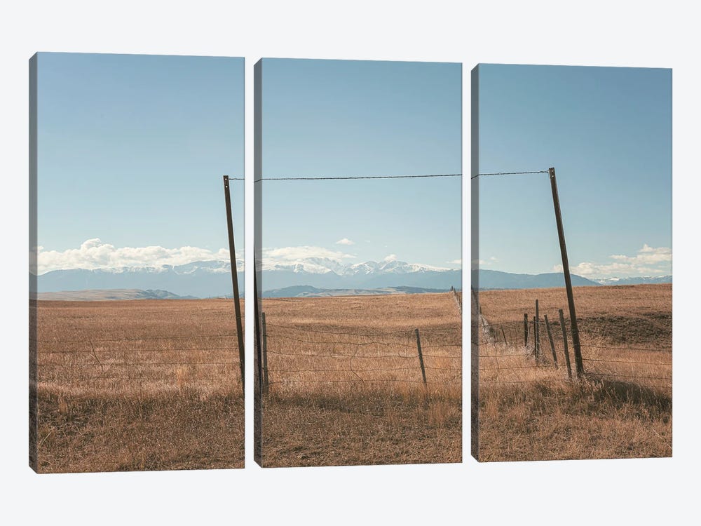 Montana Backroads II by Ann Hudec 3-piece Canvas Artwork
