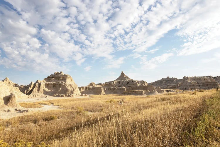 Clouds Over Badlands National Park South Dakota III