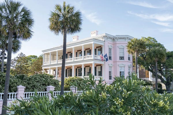 Ann Hudec: The Battery, No. 1 Charleston South Carolina by Ann Hudec