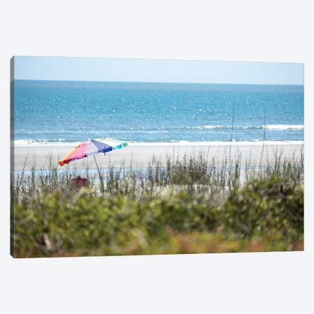 Folly Beach Fun South Carolina Canvas Print #AHD446} by Ann Hudec Canvas Print