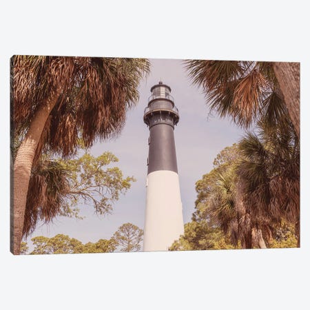 Hunting Island Lighthouse South Carolina I Canvas Print #AHD447} by Ann Hudec Art Print