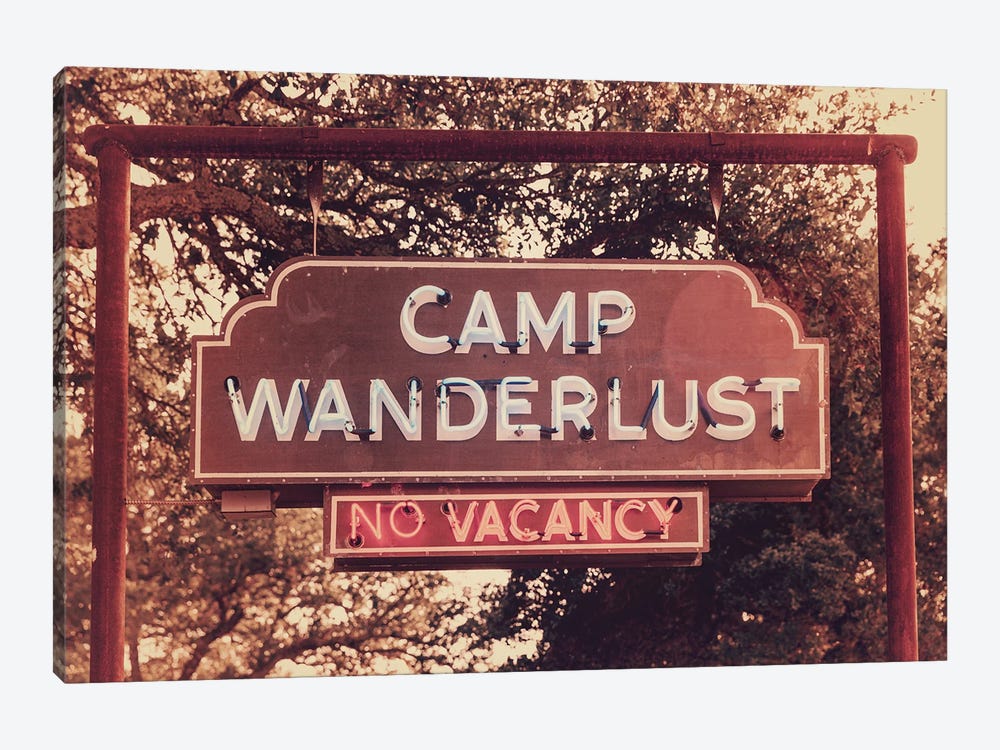Camp Wanderlust by Ann Hudec 1-piece Canvas Print