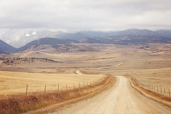 Montana: Down Montana Roads by Ann Hudec