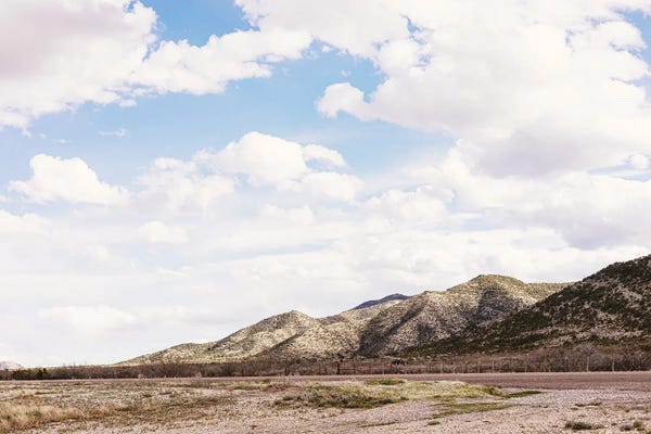 Canvas Print: West Texas Highways by Ann Hudec