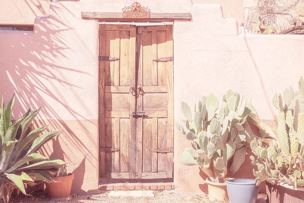 Canvas Print: West Texas Welcome by Ann Hudec