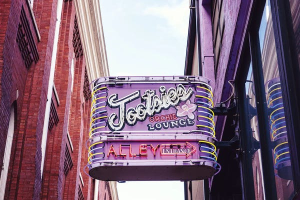 Ann Hudec: World Famous Tootsie's Orchid Lounge Nashville Tennessee by Ann Hudec