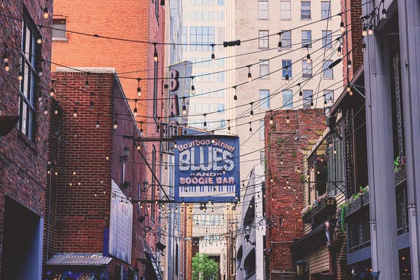 Tennessee: Historic Printers Ally Nashville Tennessee by Ann Hudec