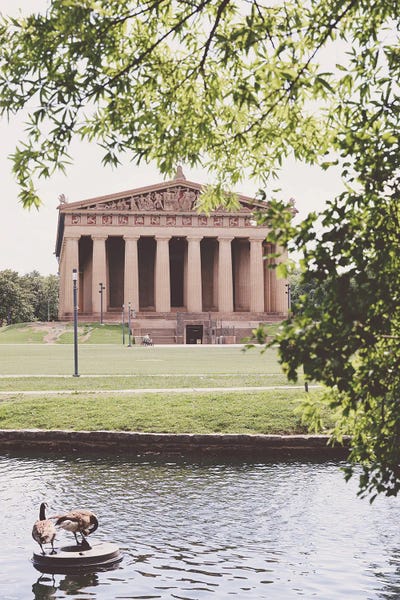 Ann Hudec: The Parthenon Centennial Park Nashville Tennessee by Ann Hudec