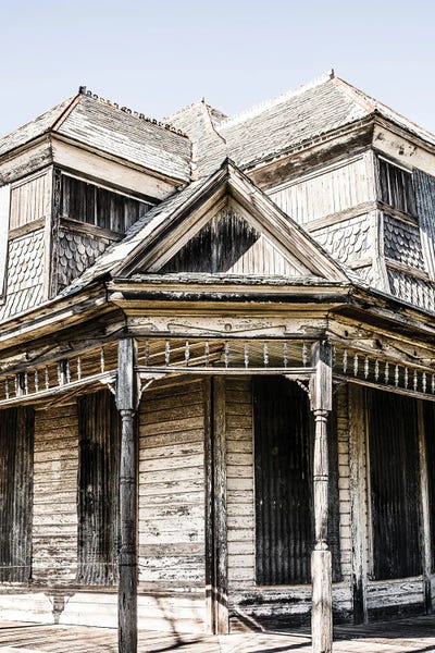 Ann Hudec: Old Texas Farmhouse by Ann Hudec
