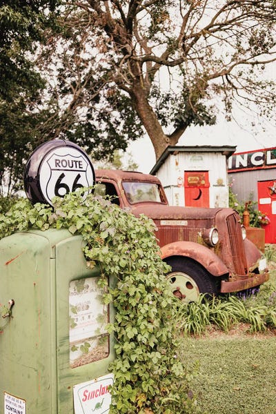 Ann Hudec: Route 66 Vintage Truck by Ann Hudec