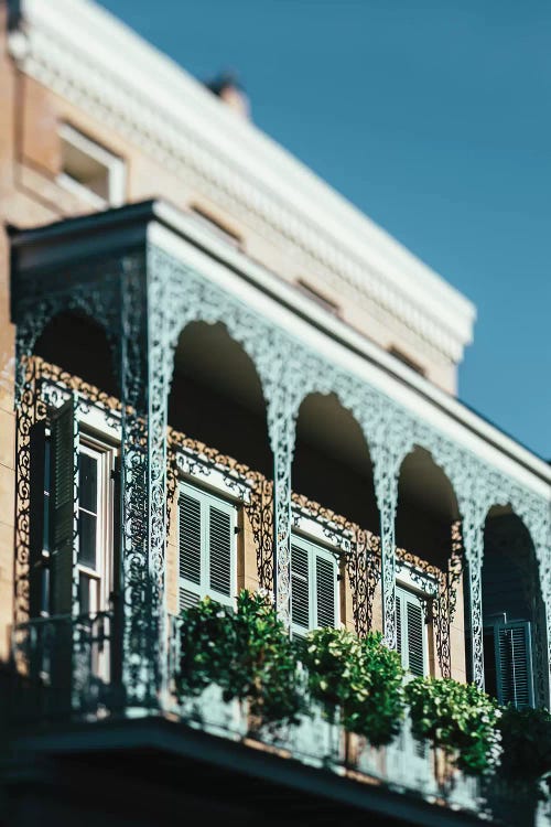 French Quarter Blues II by Ann Hudec wall art