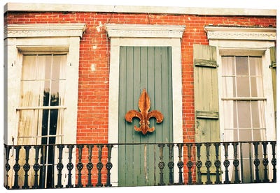 French Quarter Color Canvas Art Print - Vintage Styled Photography