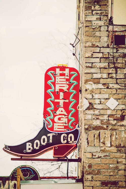 Austin Neon by Ann Hudec wall art