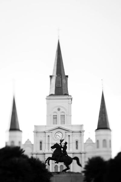 Ann Hudec: Jackson Square New Orleans by Ann Hudec