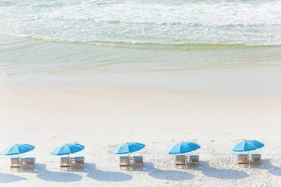 Beach Day by Ann Hudec framed wall art