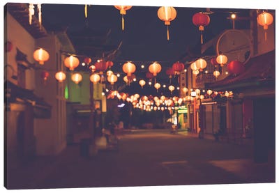 L.A. Chinatown Canvas Art Print - Vintage Styled Photography