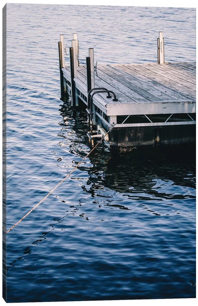 Lake Indigo Canvas Art Print - Vintage Styled Photography