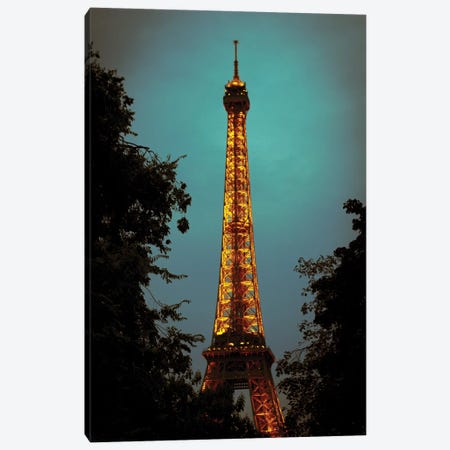 Le Eiffel Canvas Print #AHD75} by Ann Hudec Canvas Art
