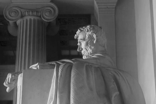 Ann Hudec: Lincoln Memorial II by Ann Hudec