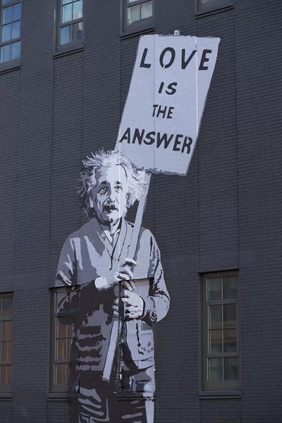 Love Is The Answer by Ann Hudec art print