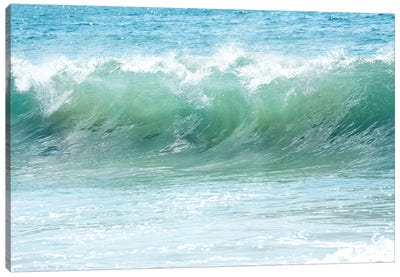 Malibu Blue Canvas Art Print - Vintage Styled Photography