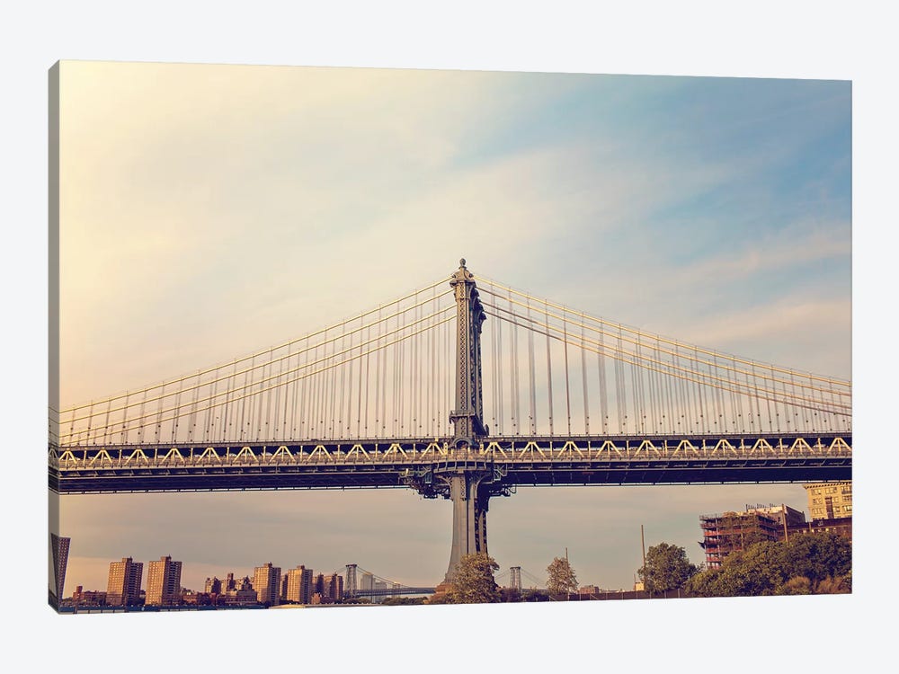 Manhattan Bridge by Ann Hudec 1-piece Canvas Art