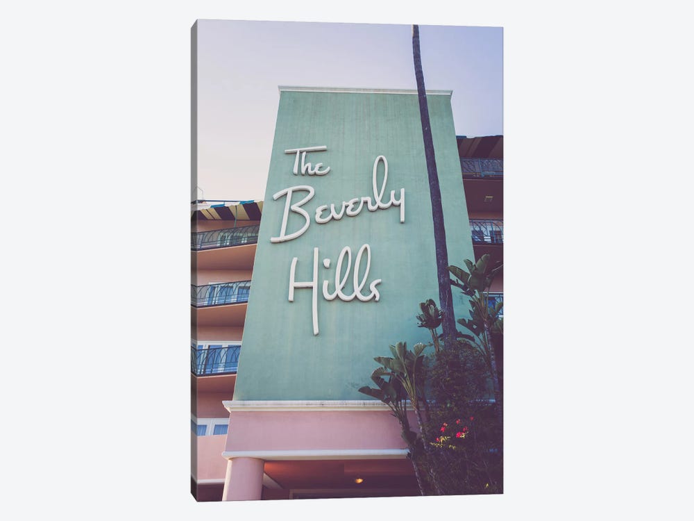 Beverly Hills Hotel I by Ann Hudec 1-piece Canvas Print