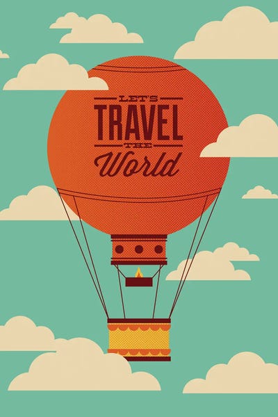 Hot Air Balloons: Travel the World by Burger Bolt