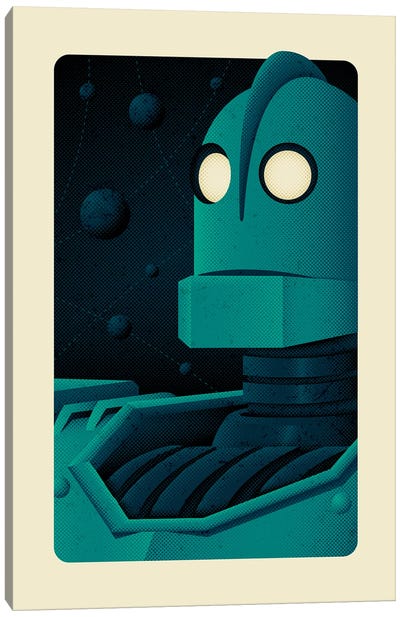 Choose To Be Canvas Art Print - The Iron Giant