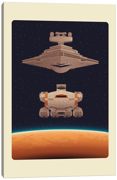 Hope Canvas Art Print - Space Shuttle Art