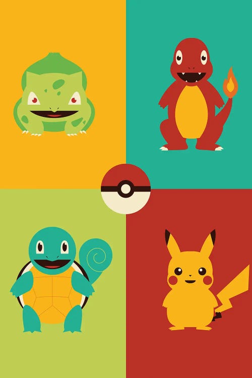 Catch Em All by Burger Bolt wall art