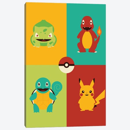 Catch Em All Canvas Print #AHH20} by Andrew Heath Canvas Artwork