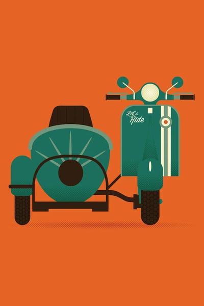 Motorcycles: Let's Ride by Burger Bolt