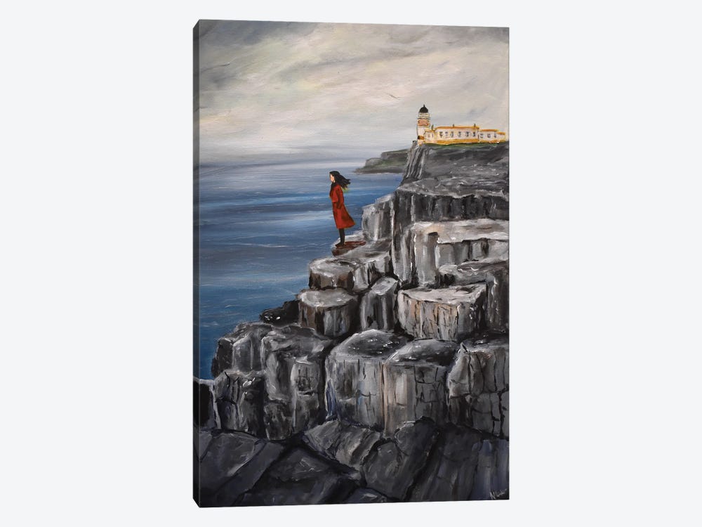 By The Lighthouse by Aisha Haider 1-piece Art Print