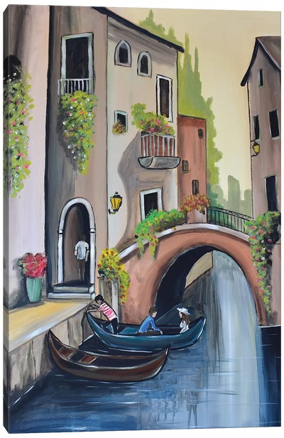 Venice Memories Canvas Art Print - Aisha Haider