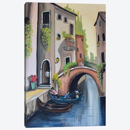 Venice Memories Canvas Print #AHI140} by Aisha Haider Canvas Art