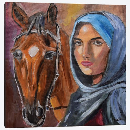 Faith And Loyalty Canvas Print #AHI145} by Aisha Haider Canvas Print