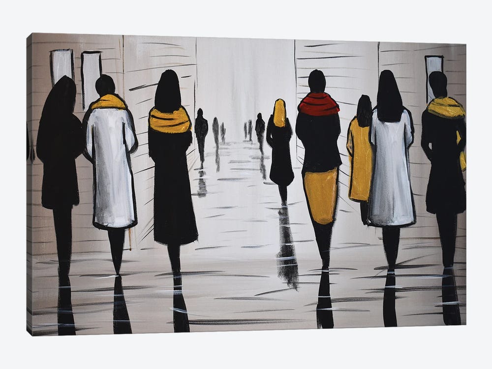 Modern Figures V by Aisha Haider 1-piece Art Print