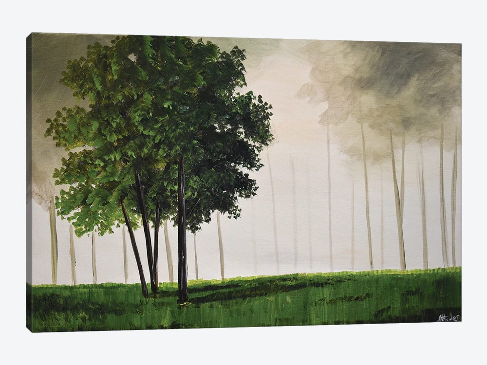 One Green Tree by Aisha Haider 1-piece Canvas Artwork
