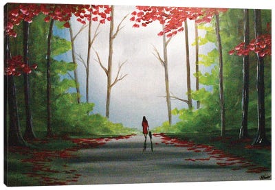 Walk In Nature Canvas Art Print - Aisha Haider
