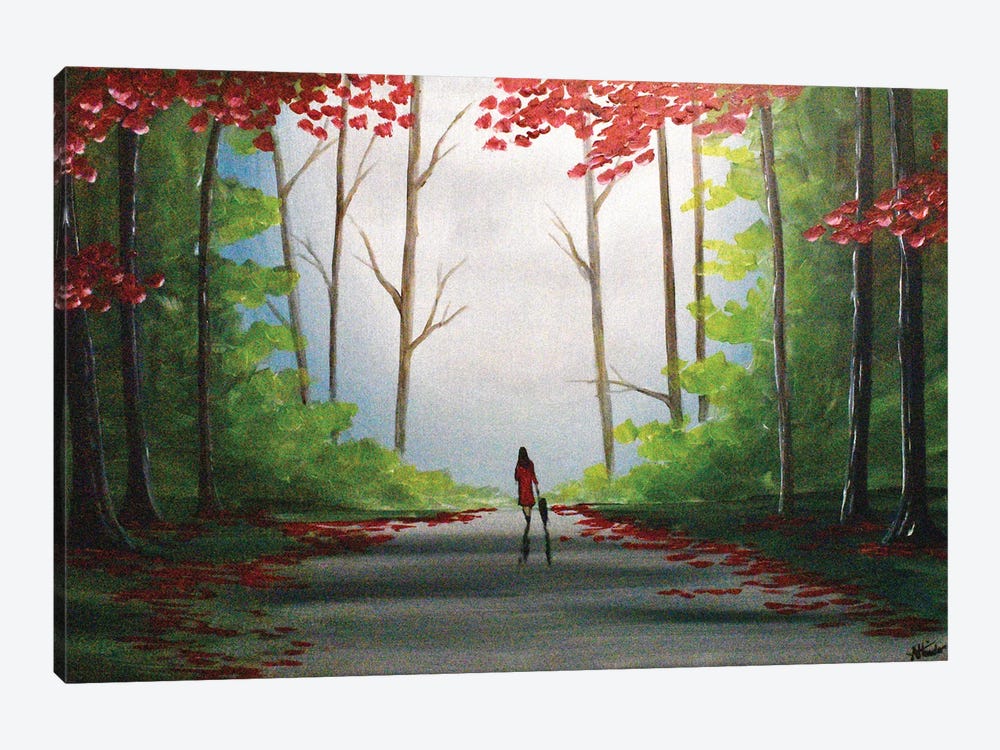 Walk In Nature by Aisha Haider 1-piece Canvas Wall Art
