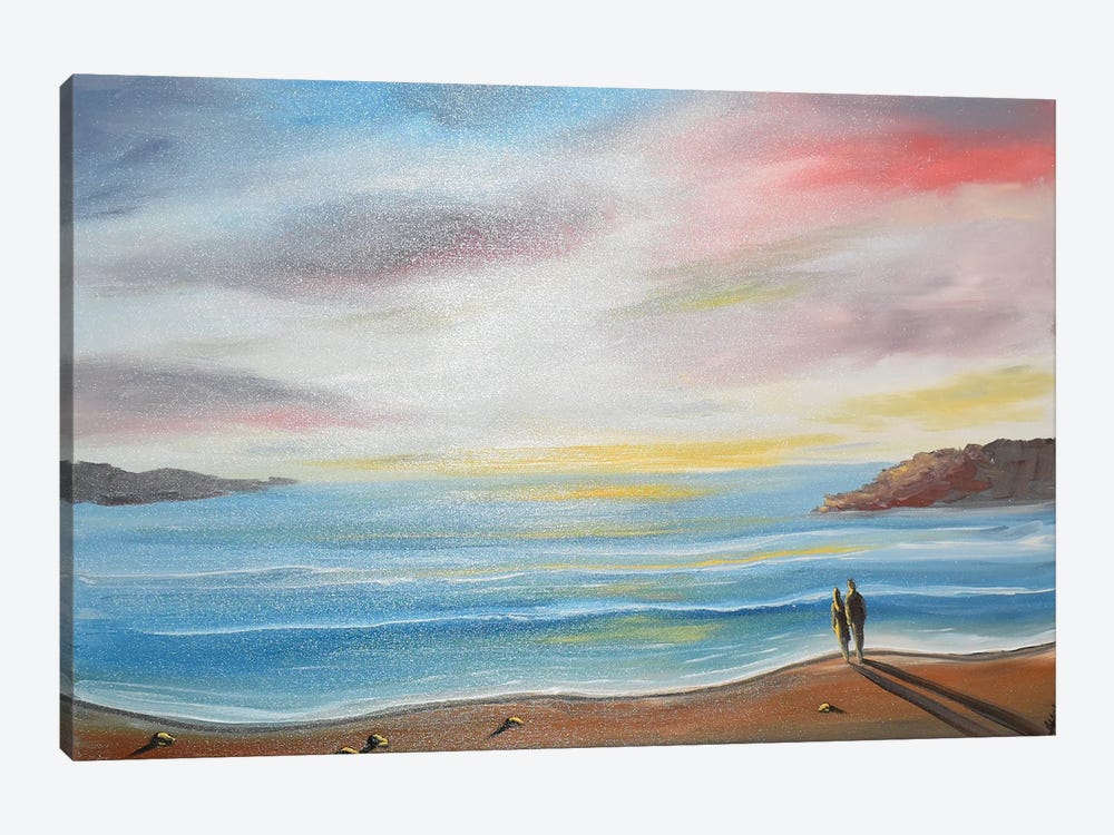 Memorable Sunset View by Aisha Haider 1-piece Canvas Art Print