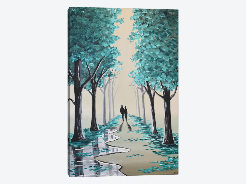 Forest Green Walk VI by Aisha Haider 1-piece Canvas Artwork