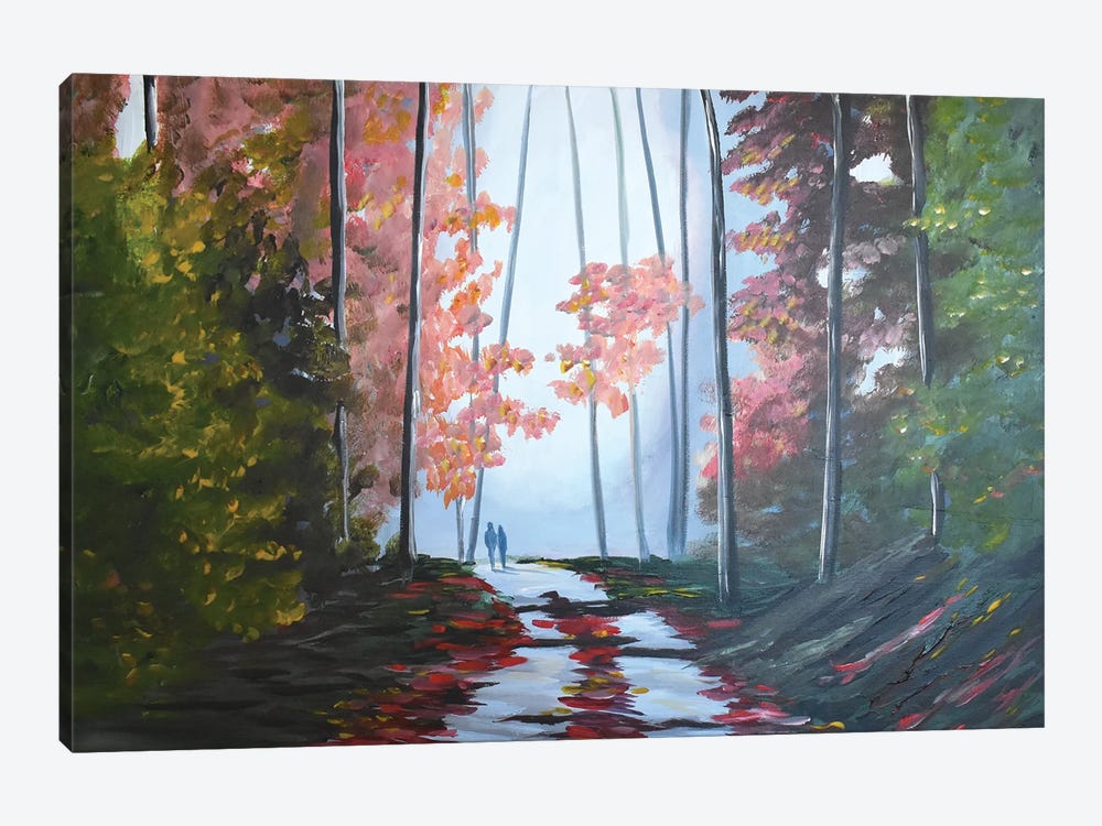 Autumn Hues by Aisha Haider 1-piece Canvas Print