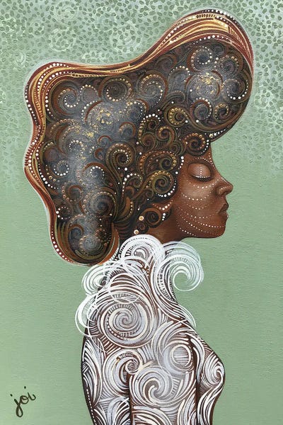 Spun Cotton by Ashley Joi canvas print